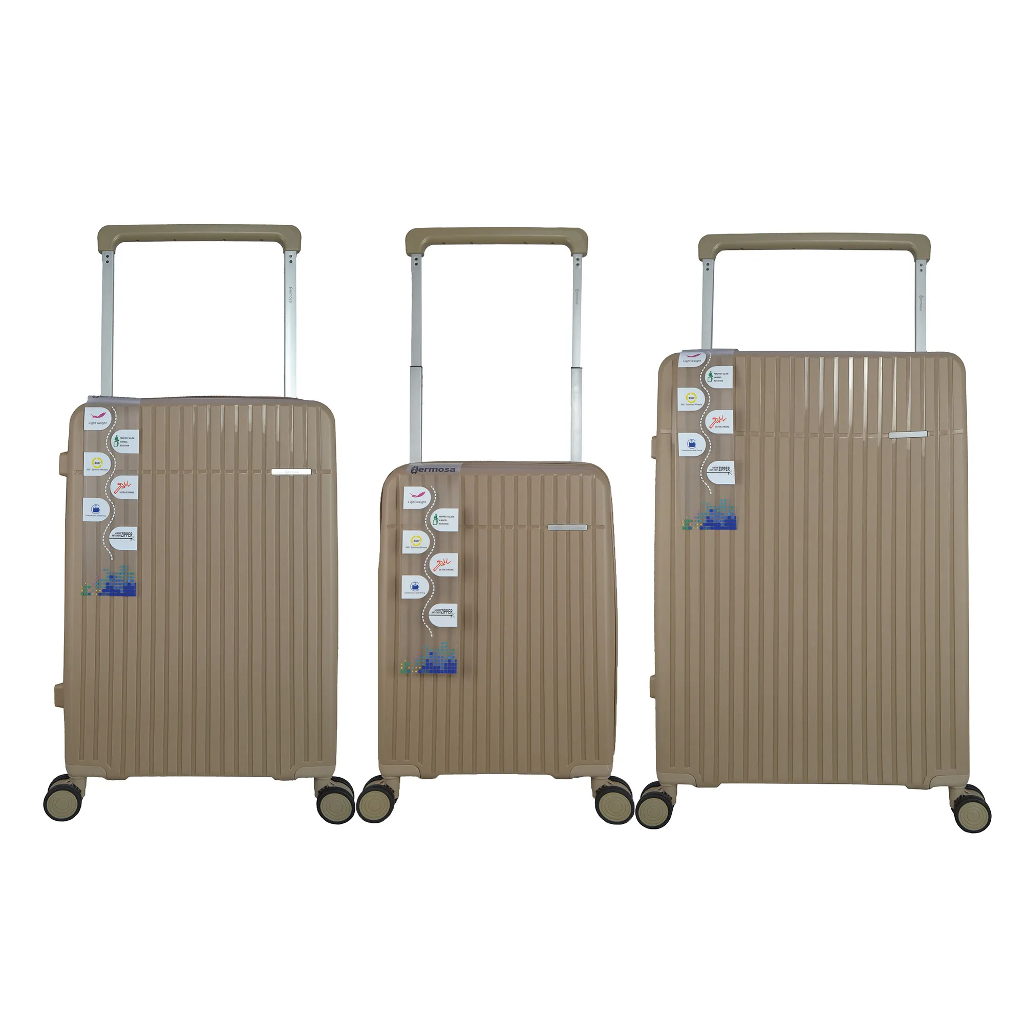 چمدان Hermosa مدل WSET-PP-3X مجموعه 3 عددی