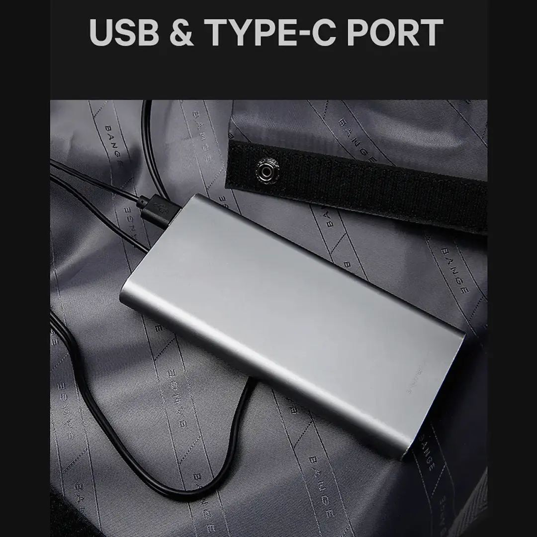 کوله پشتی لپتاپ Bange مدل BG-2956 با پورت USB
