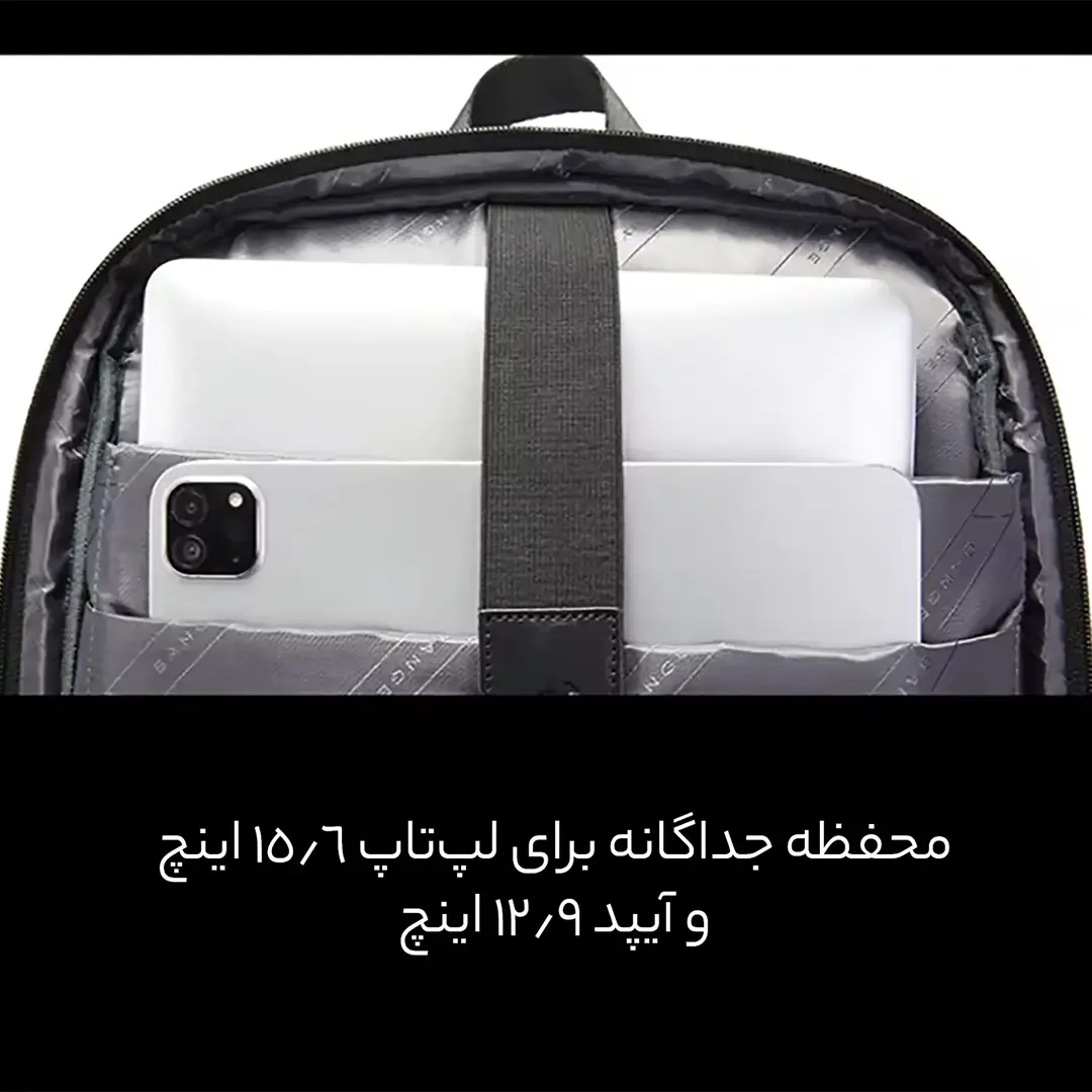 کوله پشتی لپتاپ Bange مدل BG-7802 با پورت USB