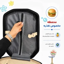 کوله پشتی مدرسه مدل MS1050 طرح باب اسفنجی