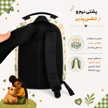 کوله پشتی مدرسه مدل MS1050 طرح دختر