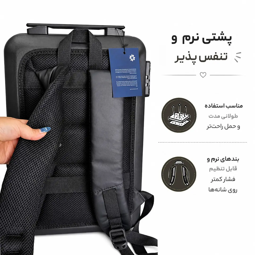 کوله پشتی مدرسه و دانشگاه مدل MS1090
