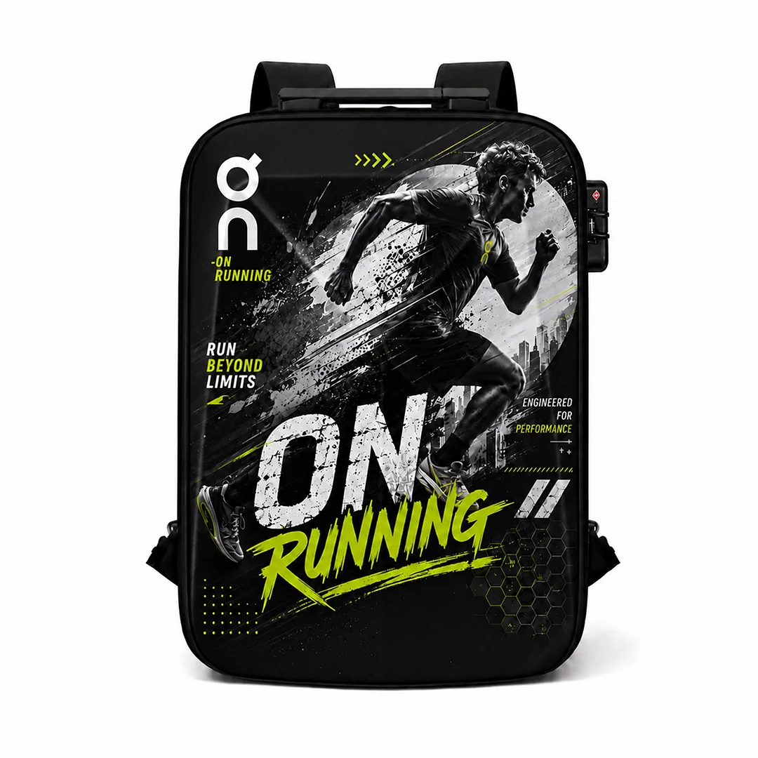 کوله پشتی مدرسه مدل MS1090 طرح ON RUNNING