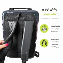 کوله پشتی مدرسه مدل MS1090 طرح ON RUNNING