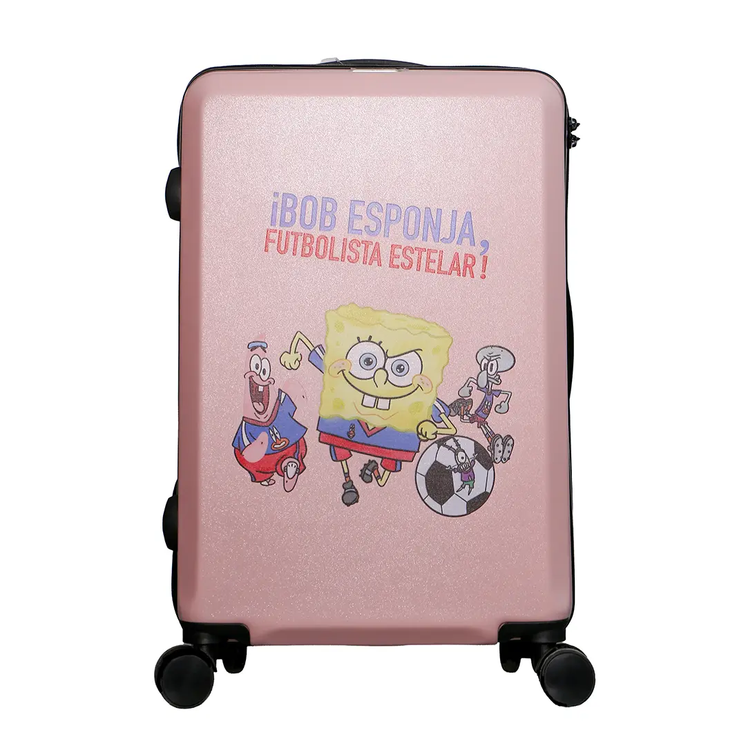 چمدان بچگانه خارجی Ricardo طرح باب اسفنجی فوتبالی
